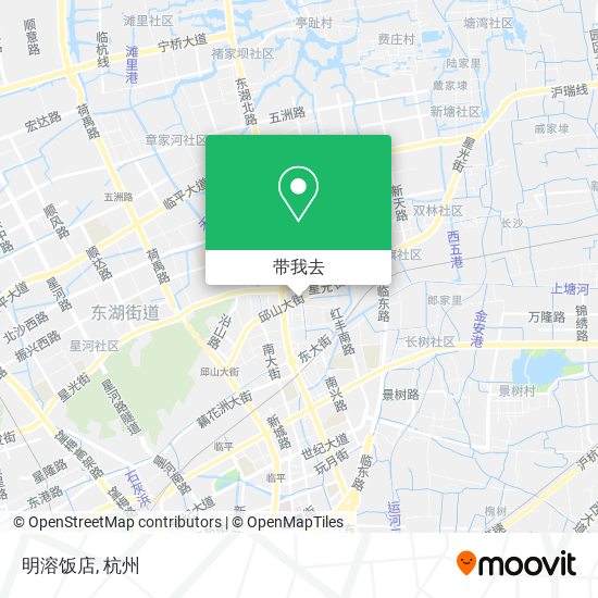 明溶饭店地图