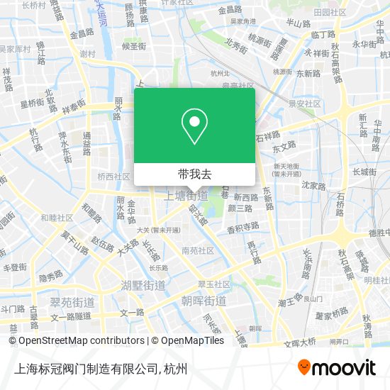上海标冠阀门制造有限公司地图