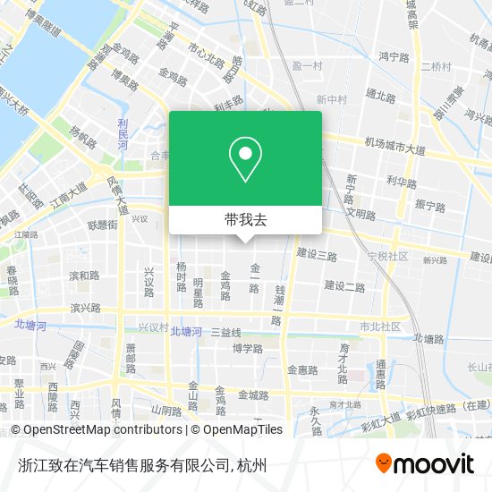 浙江致在汽车销售服务有限公司地图
