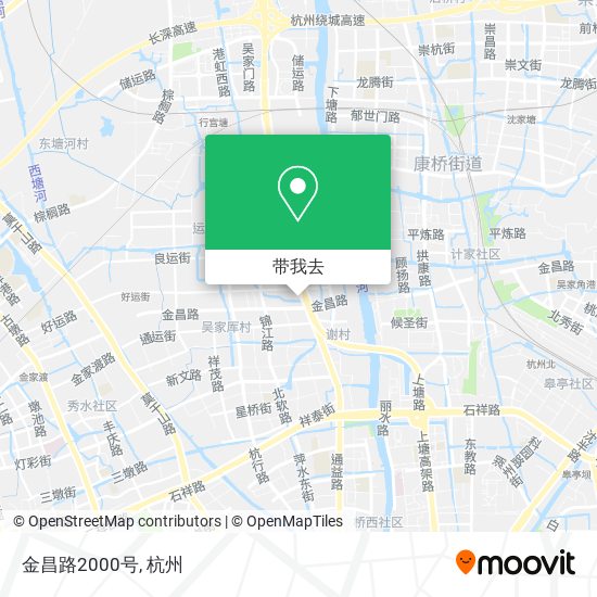 金昌路2000号地图