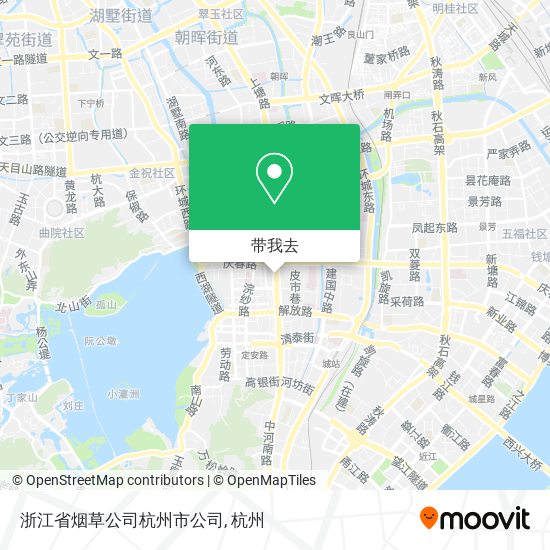 浙江省烟草公司杭州市公司地图