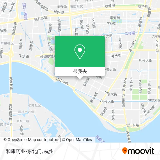 和康药业-东北门地图