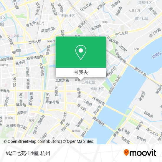 钱江七苑-14幢地图