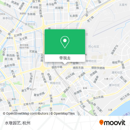 水墩园艺地图
