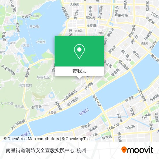 南星街道消防安全宣教实践中心地图