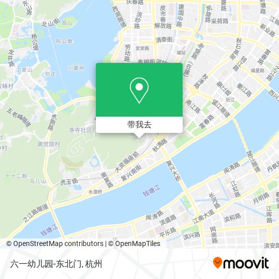 六一幼儿园-东北门地图