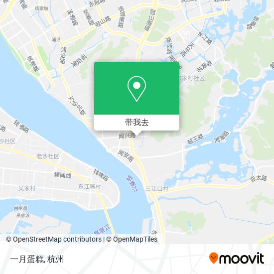 一月蛋糕地图