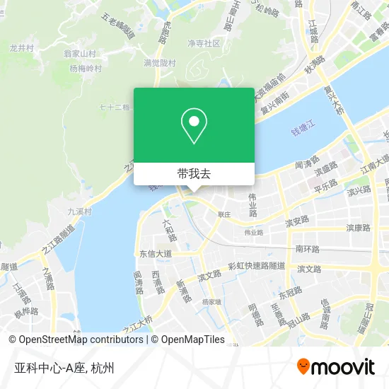 亚科中心-A座地图