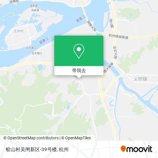 蛟山村吴闸新区-39号楼地图