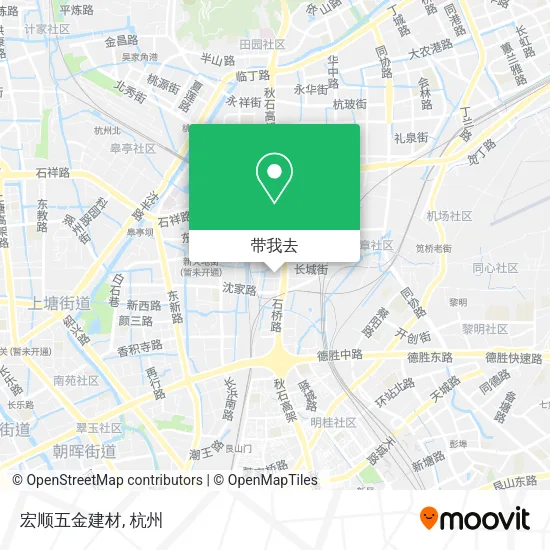 宏顺五金建材地图