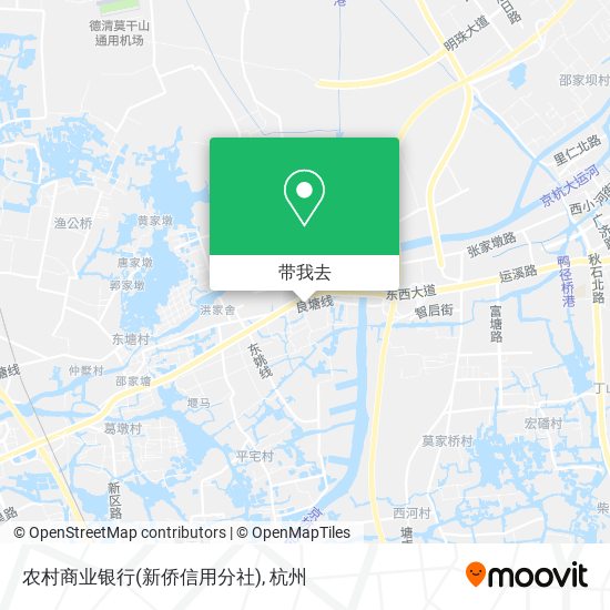 农村商业银行(新侨信用分社)地图