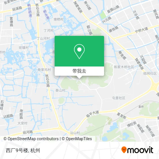西厂9号楼地图