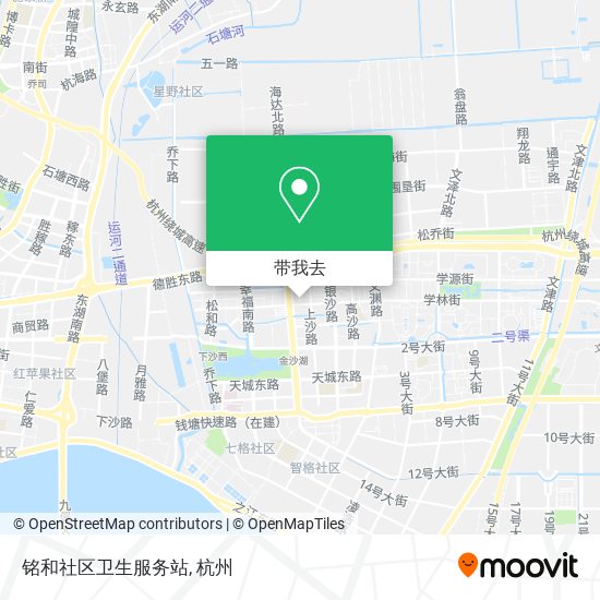 铭和社区卫生服务站地图