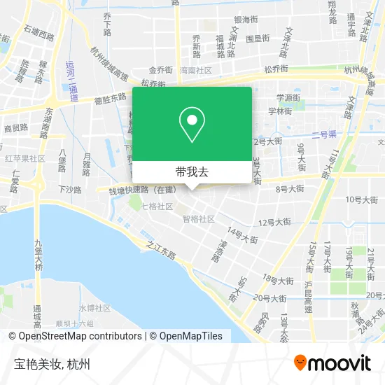 宝艳美妆地图