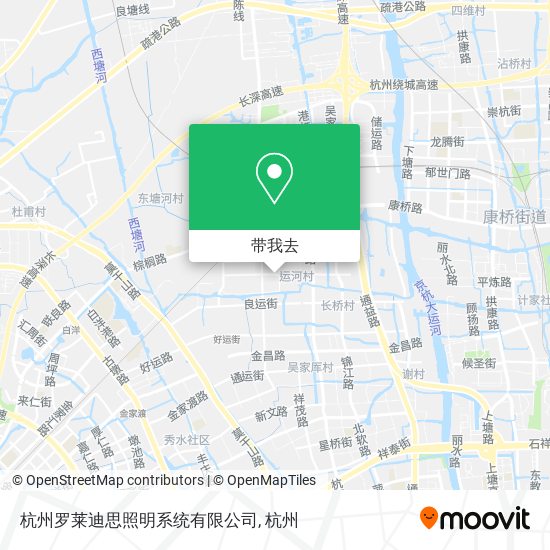 杭州罗莱迪思照明系统有限公司地图