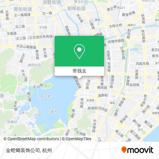 金螳螂装饰公司地图
