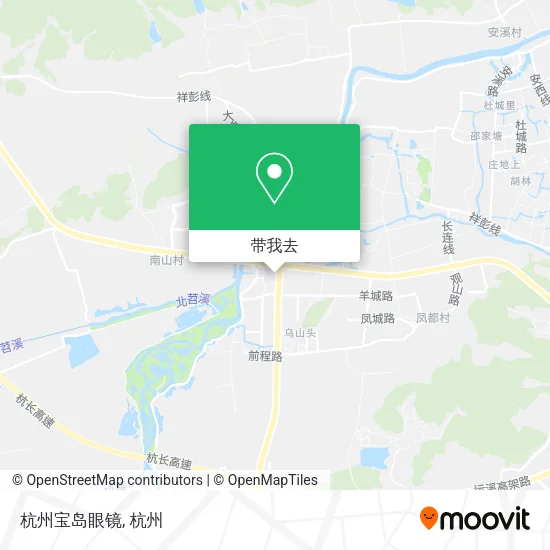 杭州宝岛眼镜地图