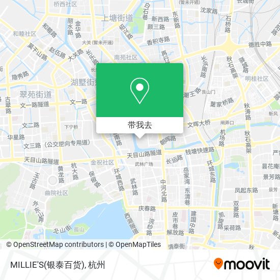 MILLIE'S(银泰百货)地图