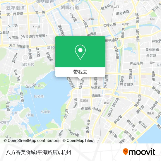 八方香美食城(平海路店)地图