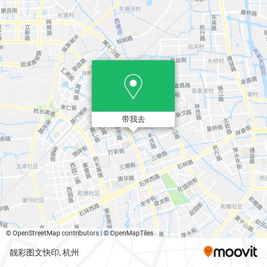 靓彩图文快印地图