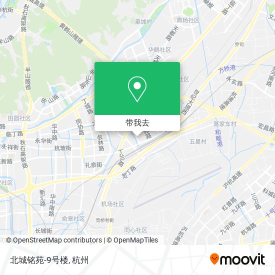 北城铭苑-9号楼地图