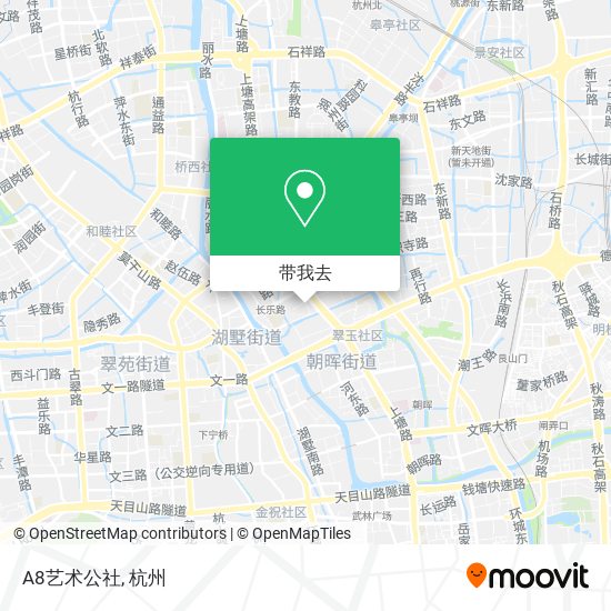 A8艺术公社地图