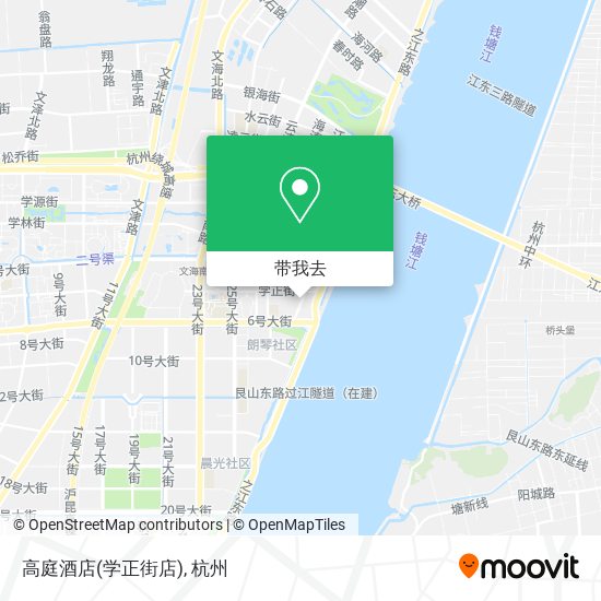 高庭酒店(学正街店)地图