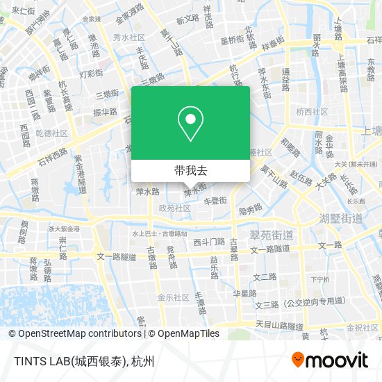 TINTS LAB(城西银泰)地图