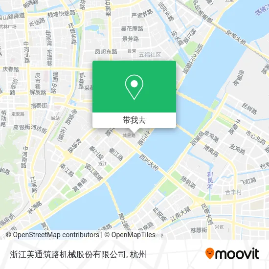 浙江美通筑路机械股份有限公司地图