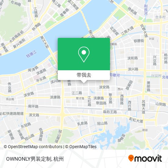 OWNONLY男装定制地图