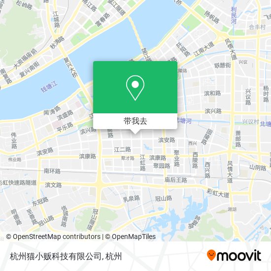 杭州猫小贩科技有限公司地图