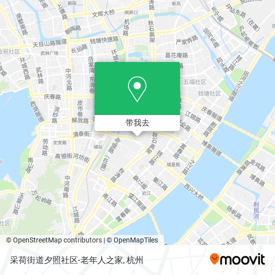 采荷街道夕照社区-老年人之家地图