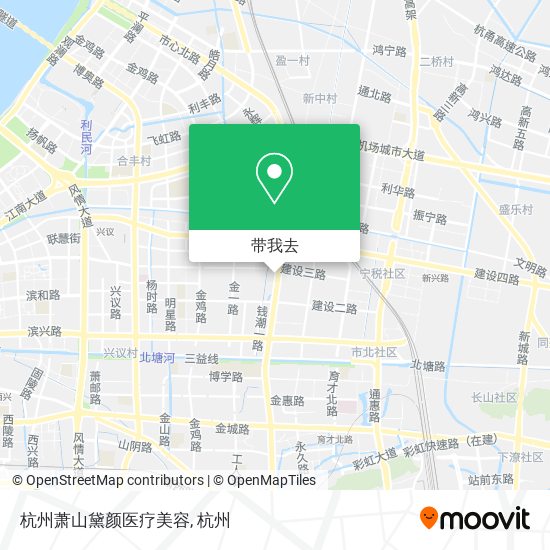 杭州萧山黛颜医疗美容地图