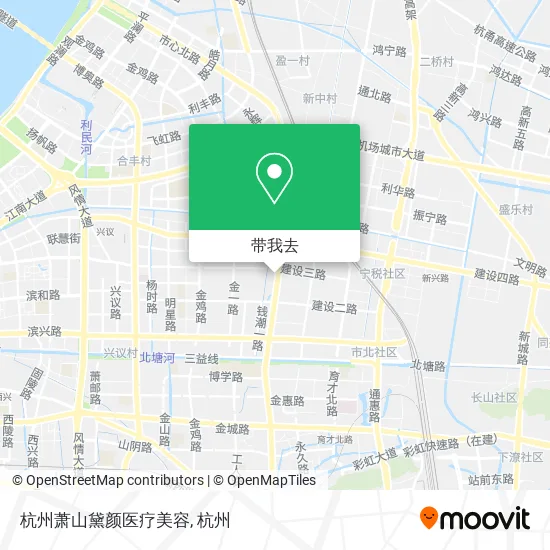 杭州萧山黛颜医疗美容地图