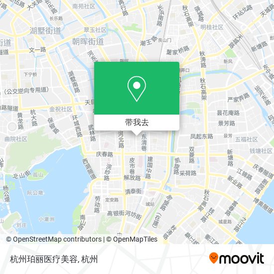 杭州珀丽医疗美容地图