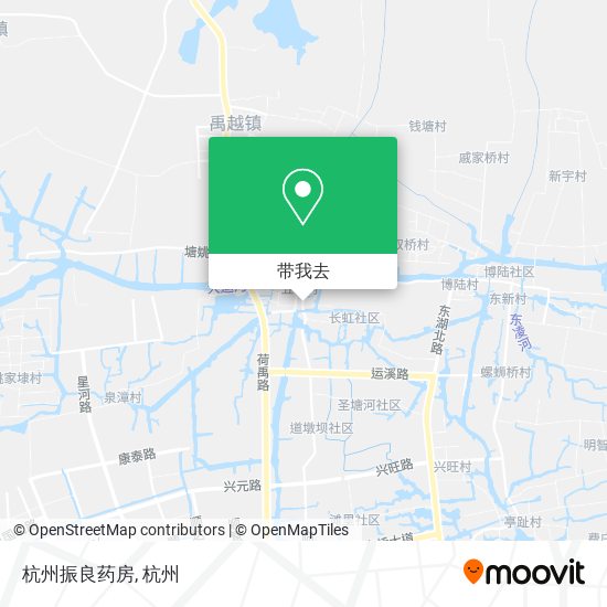 杭州振良药房地图