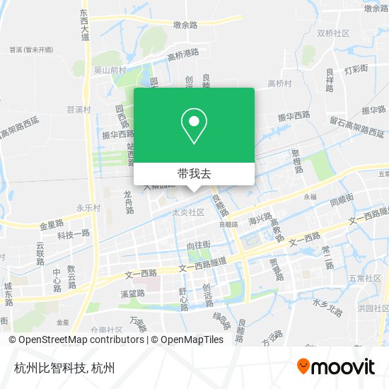 杭州比智科技地图
