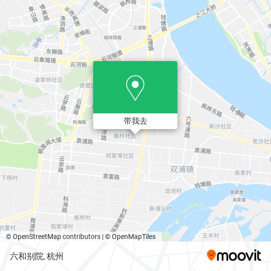 六和别院地图