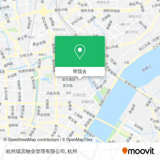 杭州瑞滨物业管理有限公司地图