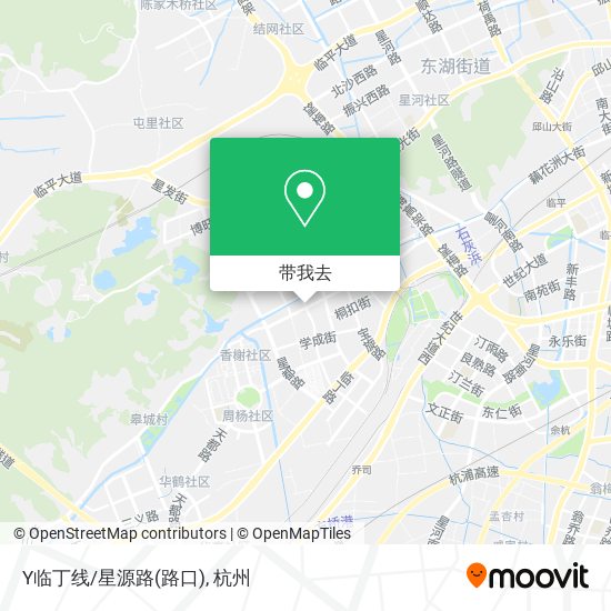 Y临丁线/星源路(路口)地图