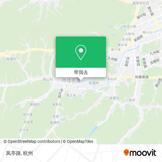 凤亭路地图