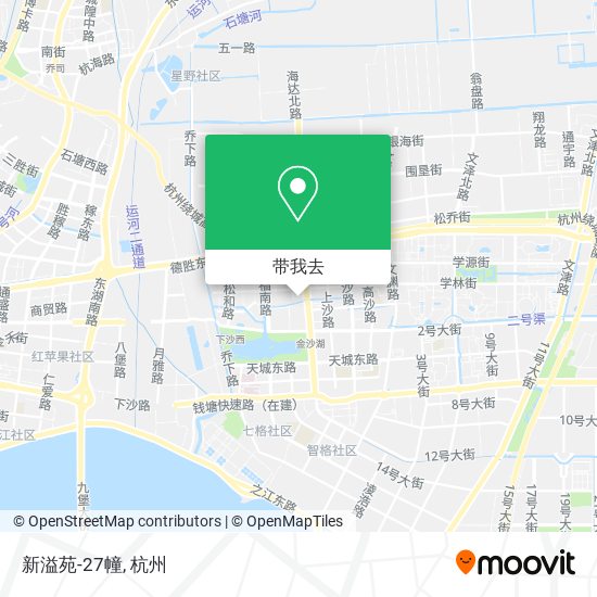 新溢苑-27幢地图