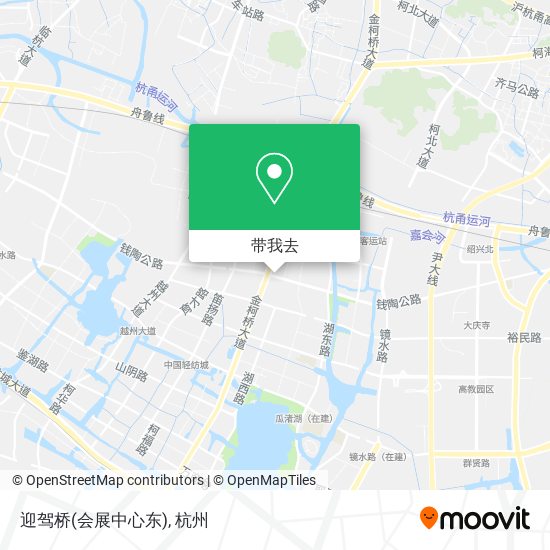 迎驾桥(会展中心东)地图