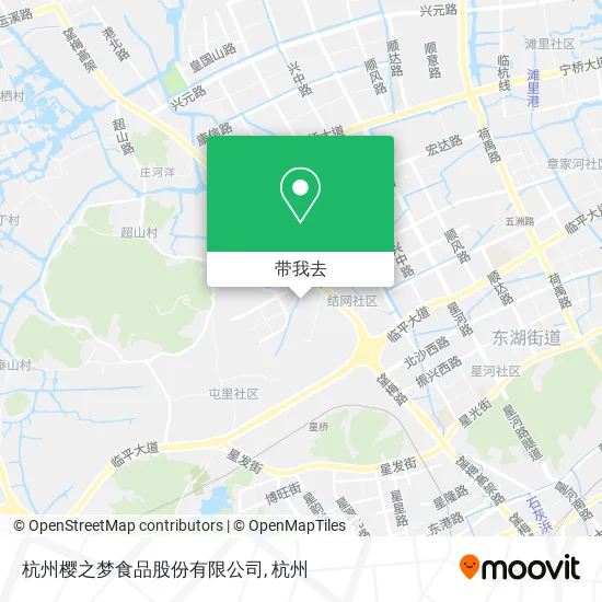 杭州樱之梦食品股份有限公司地图