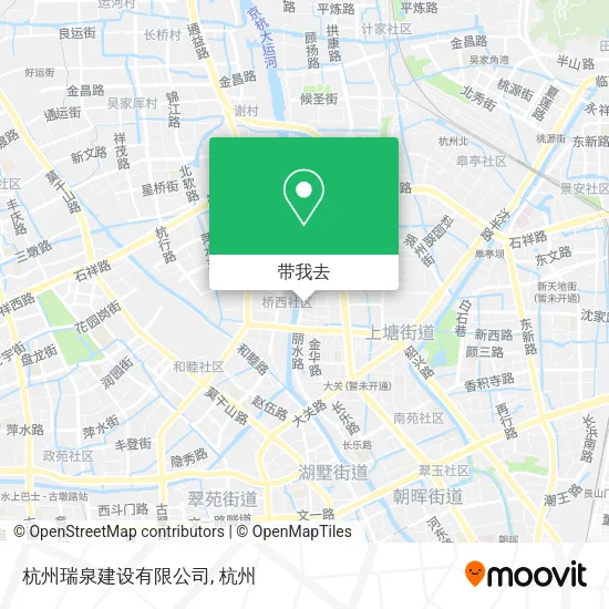 杭州瑞泉建设有限公司地图