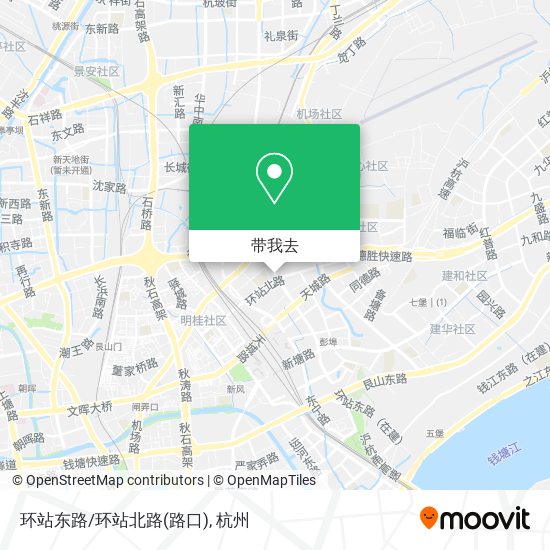 环站东路/环站北路(路口)地图