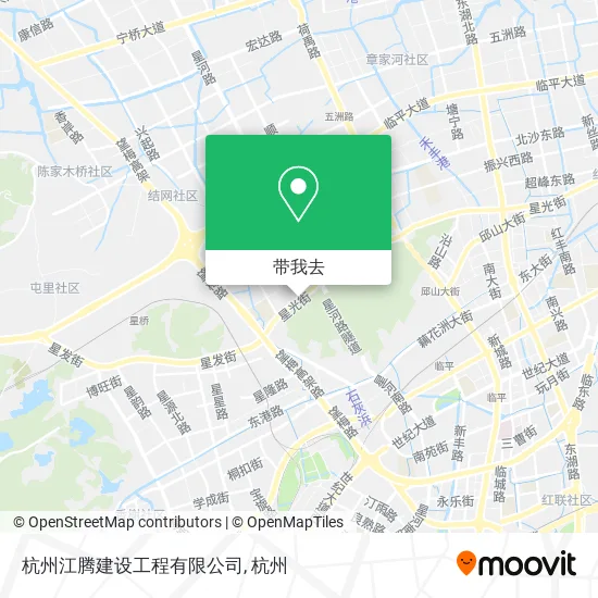 杭州江腾建设工程有限公司地图