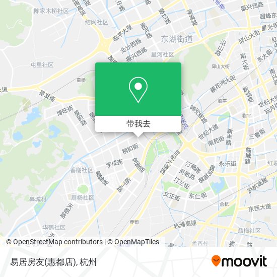 易居房友(惠都店)地图