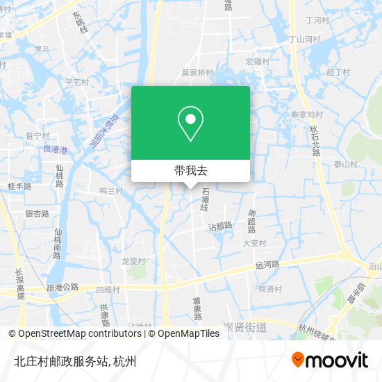 北庄村邮政服务站地图