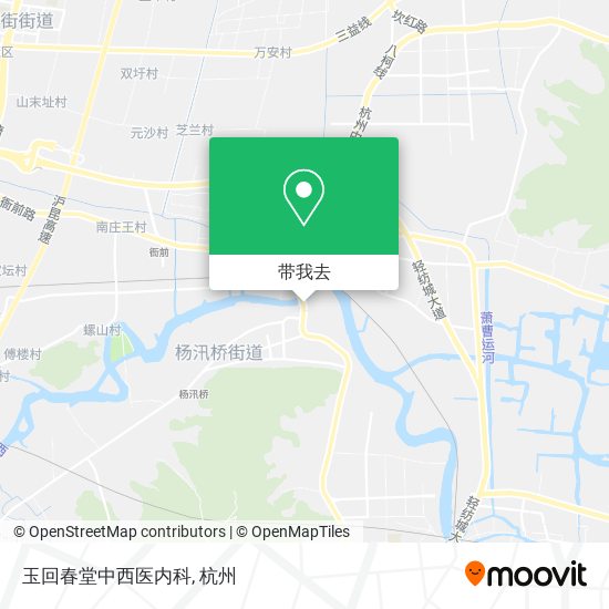 玉回春堂中西医内科地图